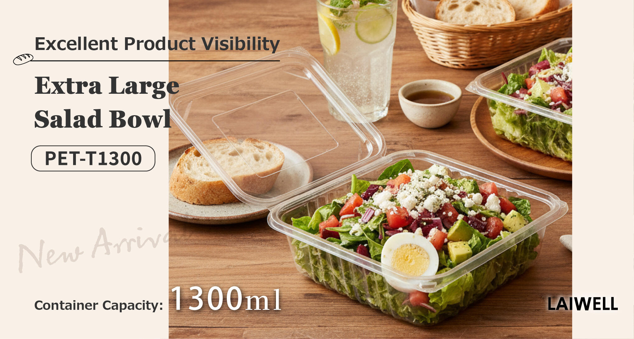 New Product Launch – Extra Large Salad Bowl